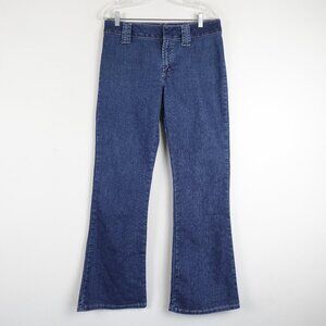 Vintage NEVADA Bootcut Flare Jeans Women's 12 Stretch Denim Made in Canada